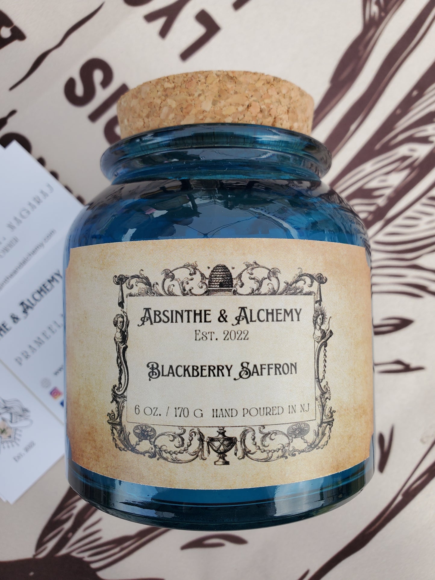 Blackberry Saffron 6oz jar