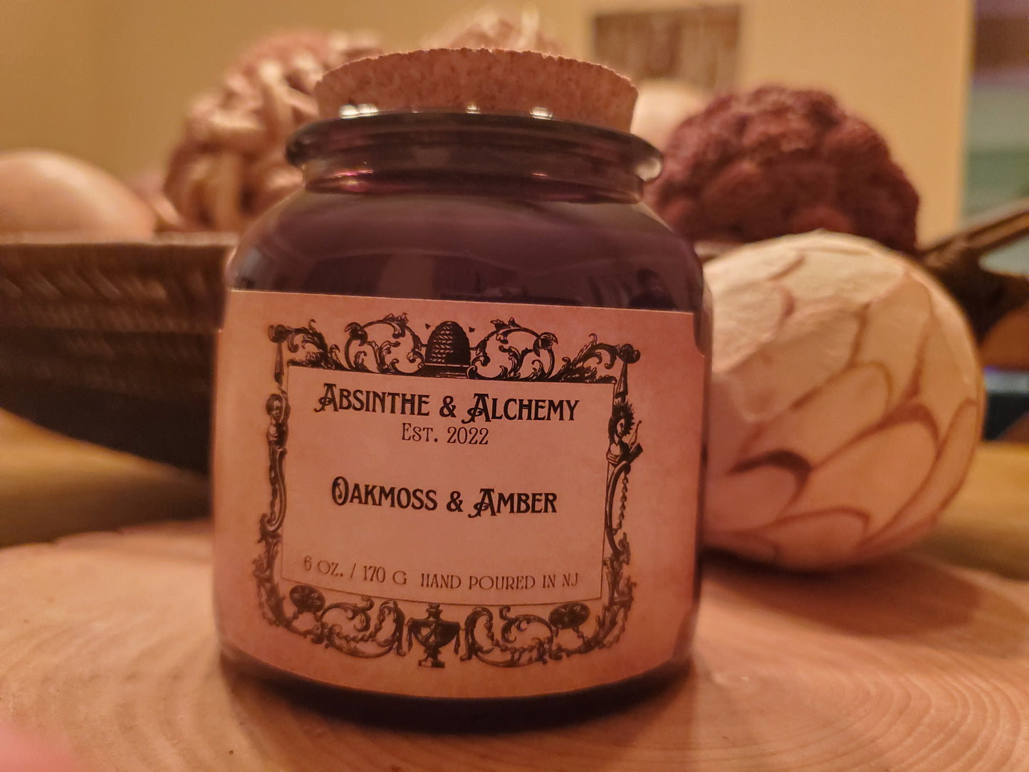 Oakmoss & Amber 6oz