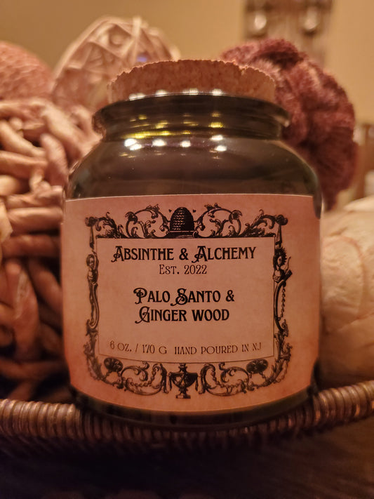 Palo Santo & Gingerwood 6oz