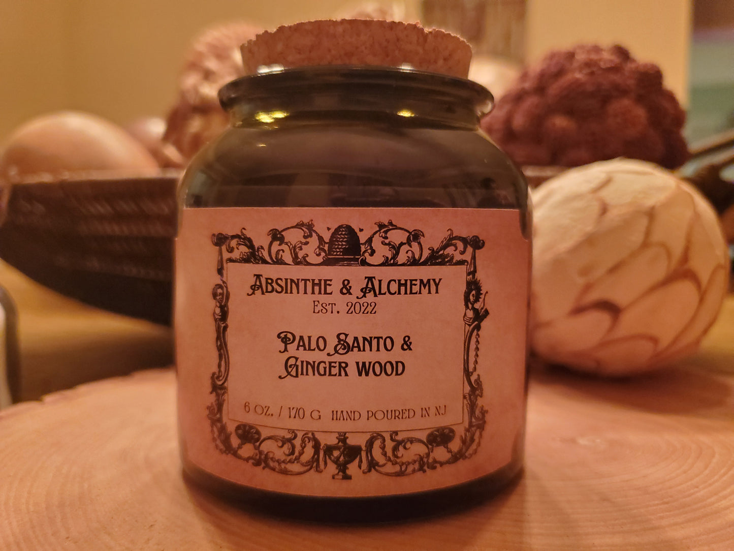 Palo Santo & Gingerwood 6oz