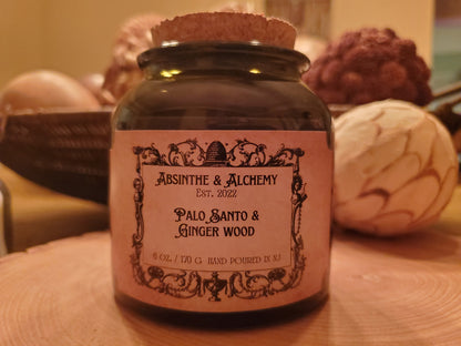 Palo Santo & Gingerwood 6oz