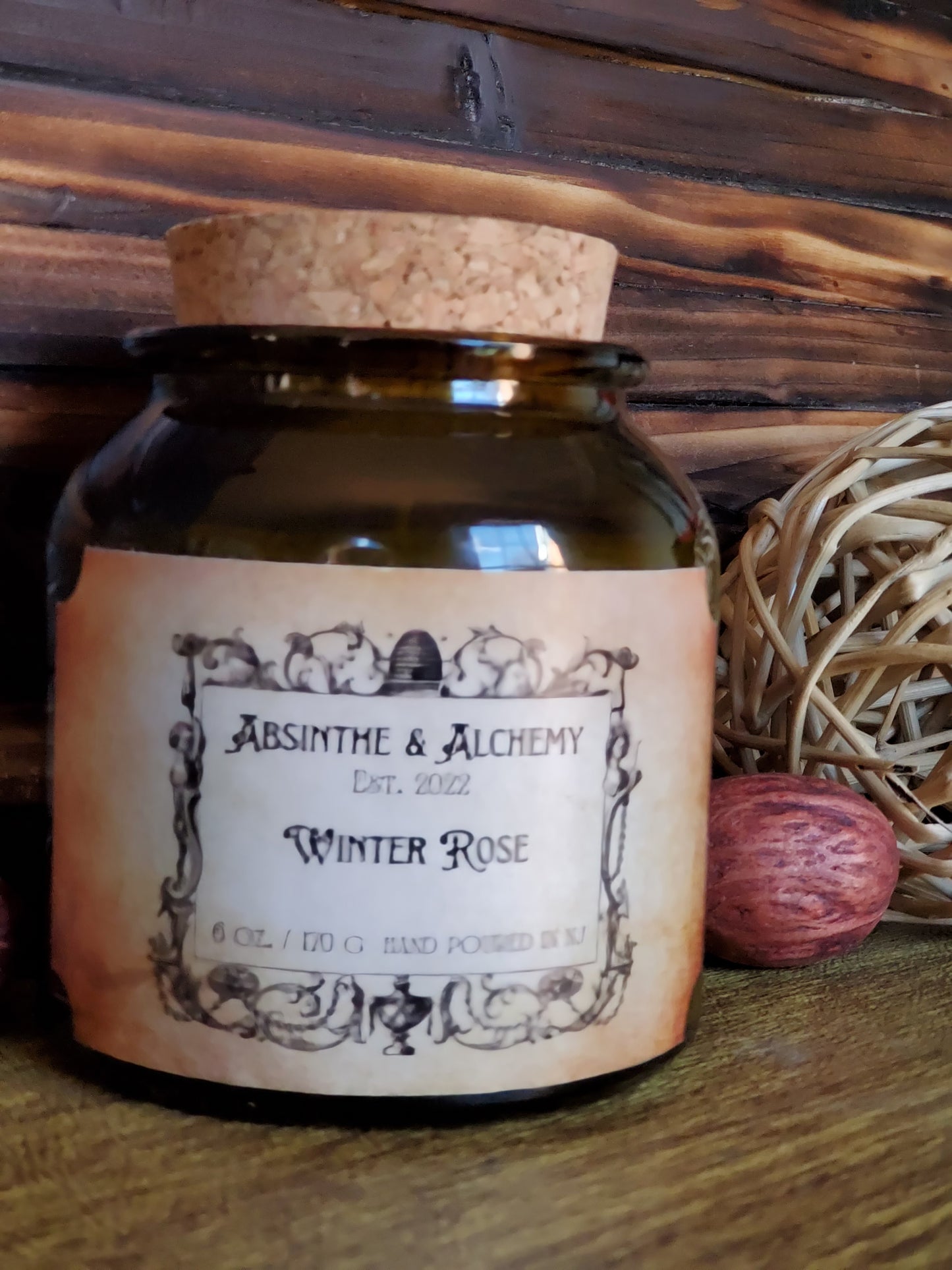 Winter Rose 6oz jar