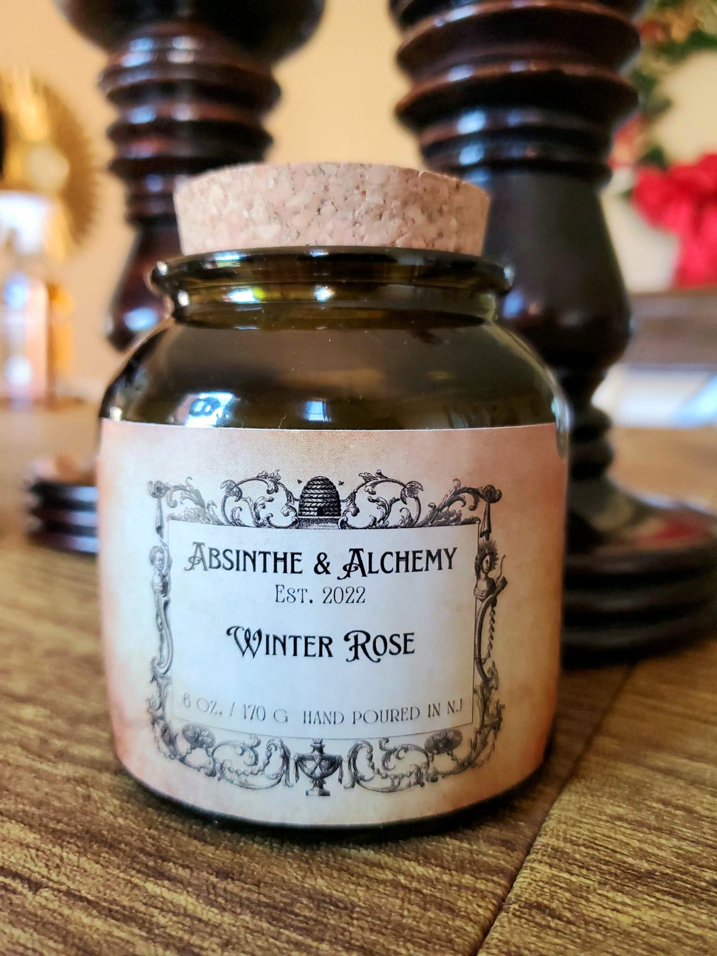 Winter Rose 6oz jar